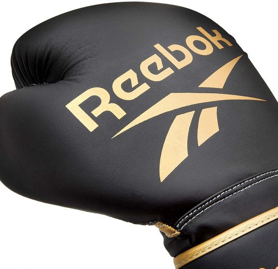 Reebok bokshandschoenen zwart/goud 16 oz