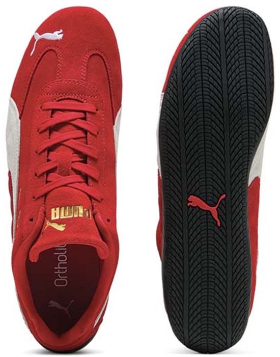 PUMA - Speedcat OG suède sneakers rood
