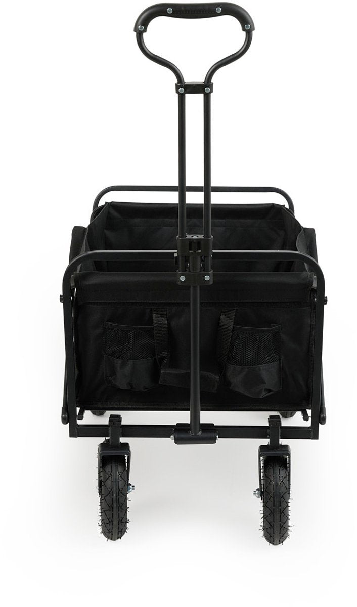 Lifa Garden Bolderkar - Opvouwbaar - Luchtbanden - Max laadvermogen 80 KG - 100x57x99cm - Zwart