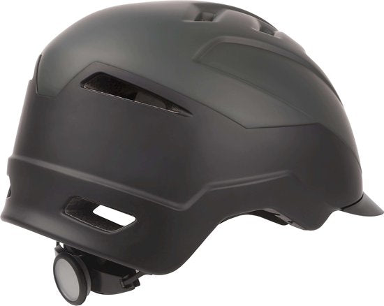 Polisport E-city Speed Pedelec Fietshelm - L ( 59 t/m 61 cm ) Geschikt voor Snorfiets - Zwart
