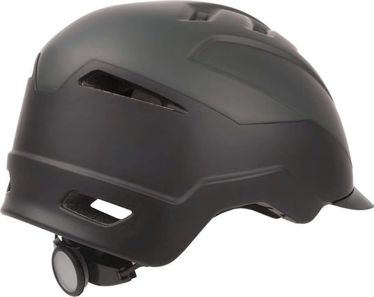 Polisport E-city Speed Pedelec Fietshelm - L ( 59 t/m 61 cm ) Geschikt voor Snorfiets - Zwart