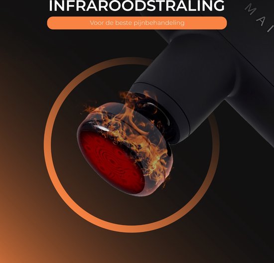 Maicura GO - Massage Gun - Professioneel - Massage Apparaat - Massage Pistool - Infrarood