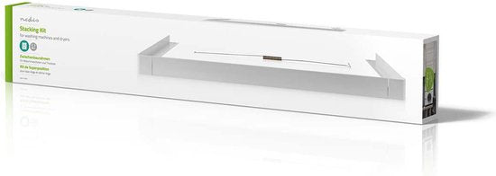 Nedis Universele Stapelkit voor Wasmachine en Wasdroger - Universeel - 605 mm - Wit