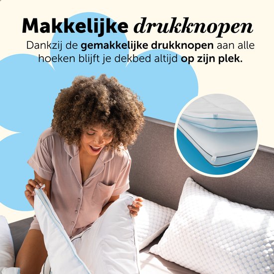 Cloudpillo 4 Seizoenen Dekbed - 3D Air Mesh - 260x220 cm - Tweepersoons Dekbed - Zomerdekbed & Winterdekbed