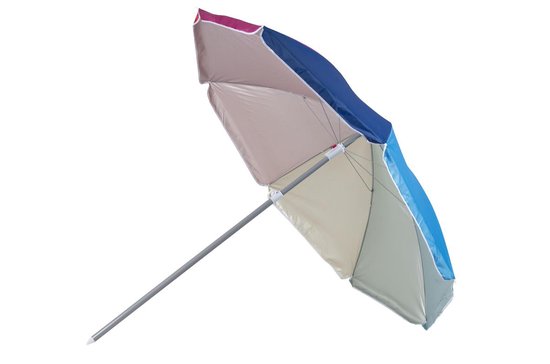 Bo-Camp Parasol - Nylon - diam. 160 cm - Multi