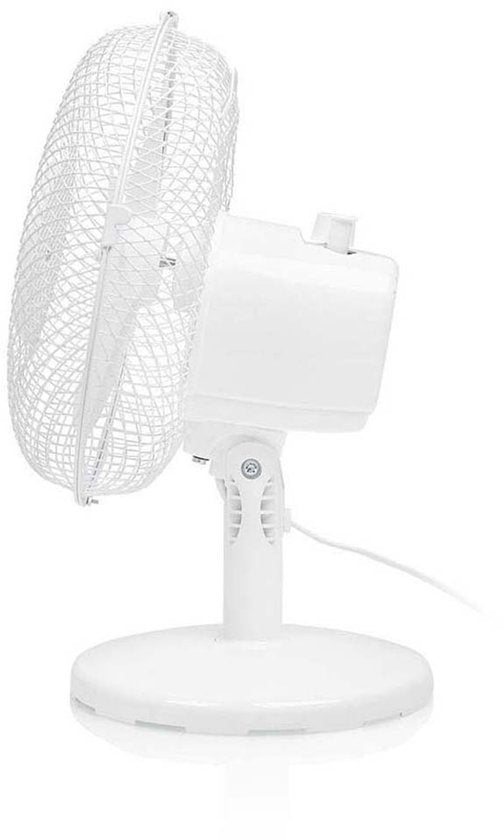 Tristar VE-5721 Tafelventilator - Ø23Cm - Wit - 2 Snelheidsstanden - Rotatie functie