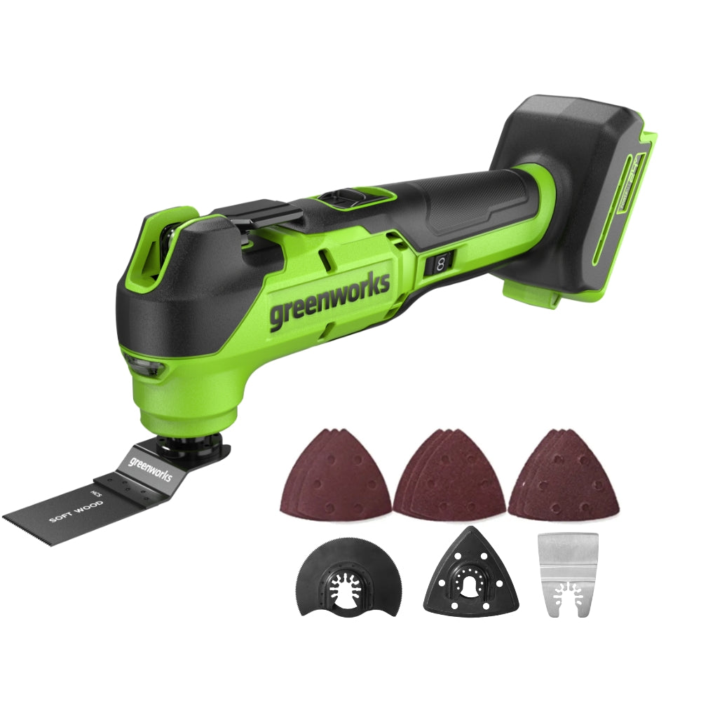 Greenworks MT332 24 V accurotatietool - zonder accu en lader