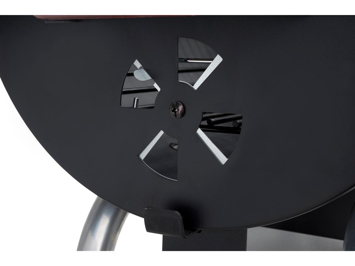 Landmann Black Taurus 440 Houtskoolbarbecue - Robuust Design - Groot Grilloppervlak