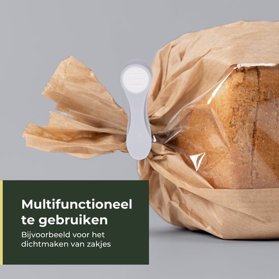 Gandria Wasknijpers 24 Stuks - Kunststof Wasknijpers - Set van 24 Plastic Knijpers - Wasrek Knijpers 10 Kg - Grijs/Wit en Wit/Grijs