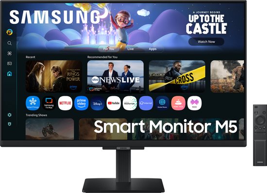 Samsung Smart Monitor M5 LS27FM500EUXEN - Full HD Smart Monitor - 27 Inch