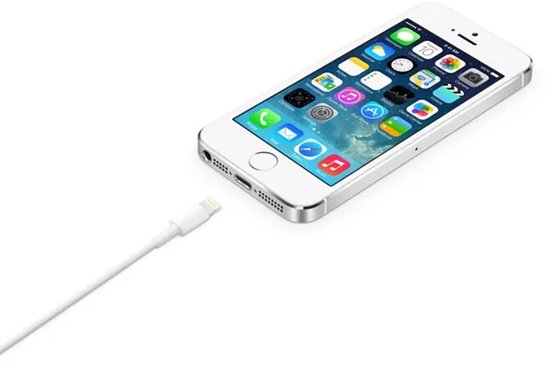 Apple - Lightning Oplaadkabel - USB‑A naar Lightning - 12W - 2m - Wit