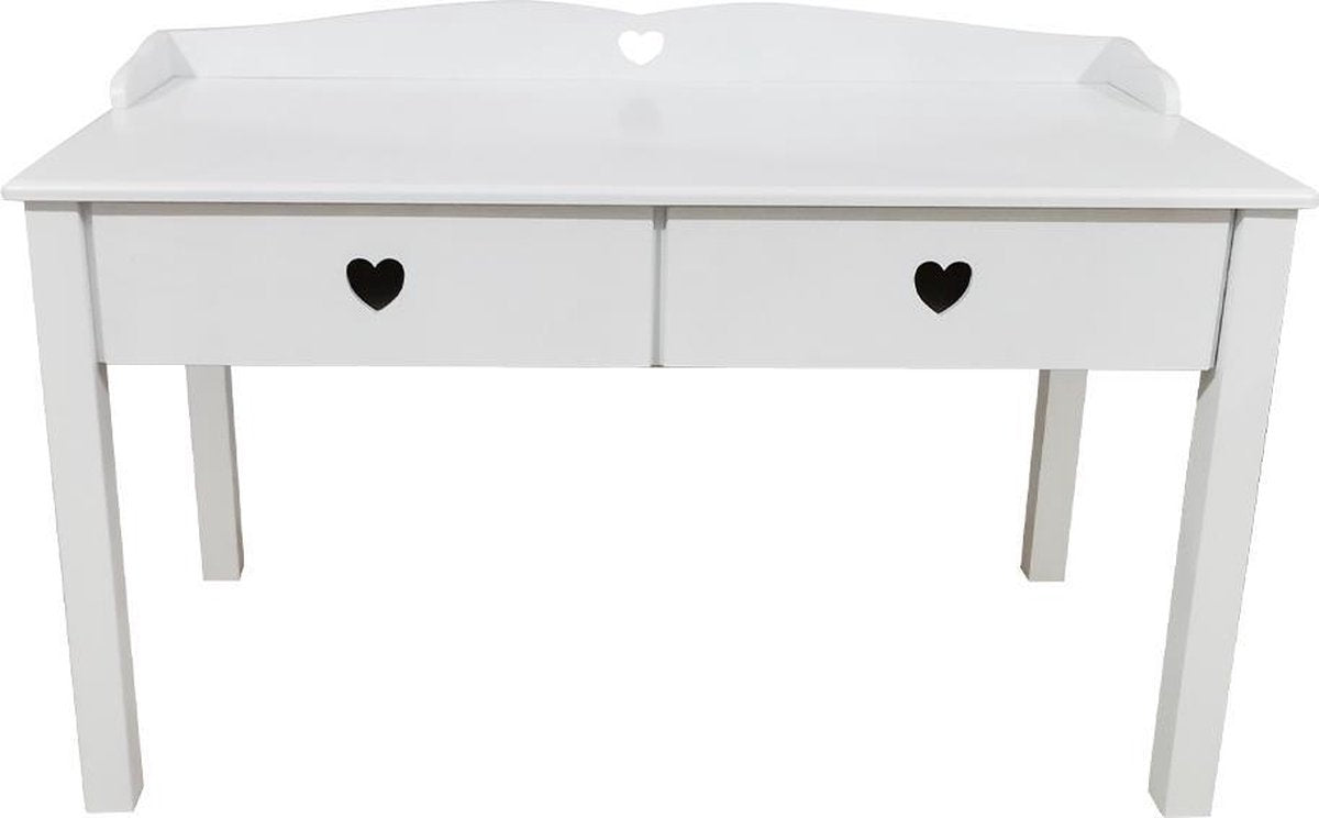 VDD Kinderbureau - 2 Lades - 55 x 110 x 61 cm - Wit