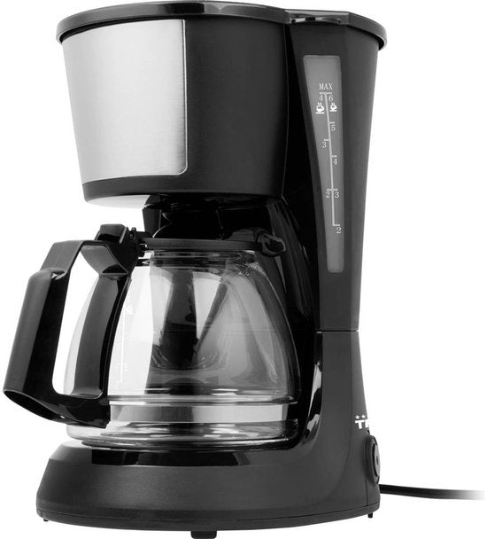 Tristar Koffiezetapparaat filterkoffie 600W - CM-1281 - 0,75L, 6 koppen - Camping geschikt - Zwart