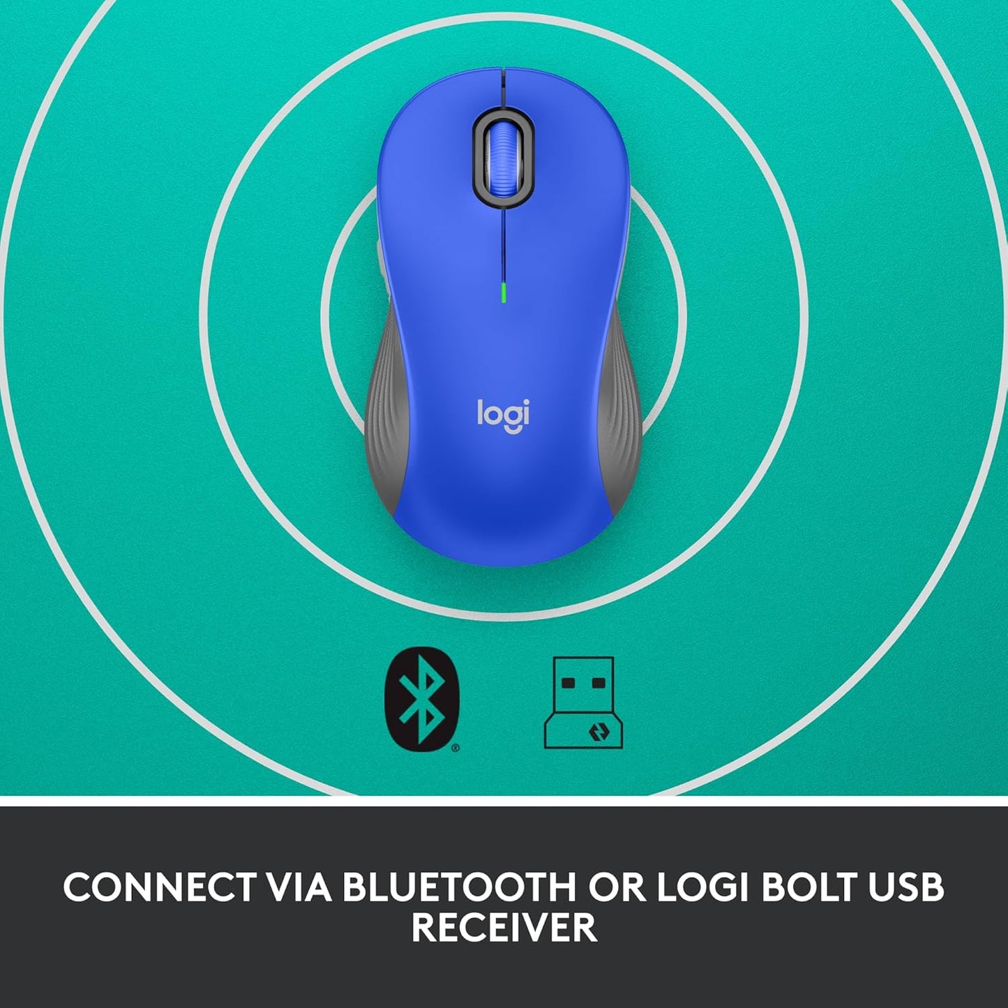Logitech Signature M550 L Draadloze Muis - Blauw