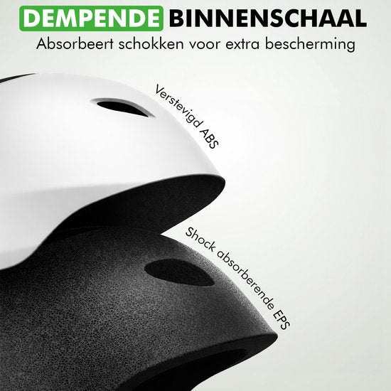 Travelhawk Skihelm - Snowboard Helm - Ski Helm - Unisex - Wit - L