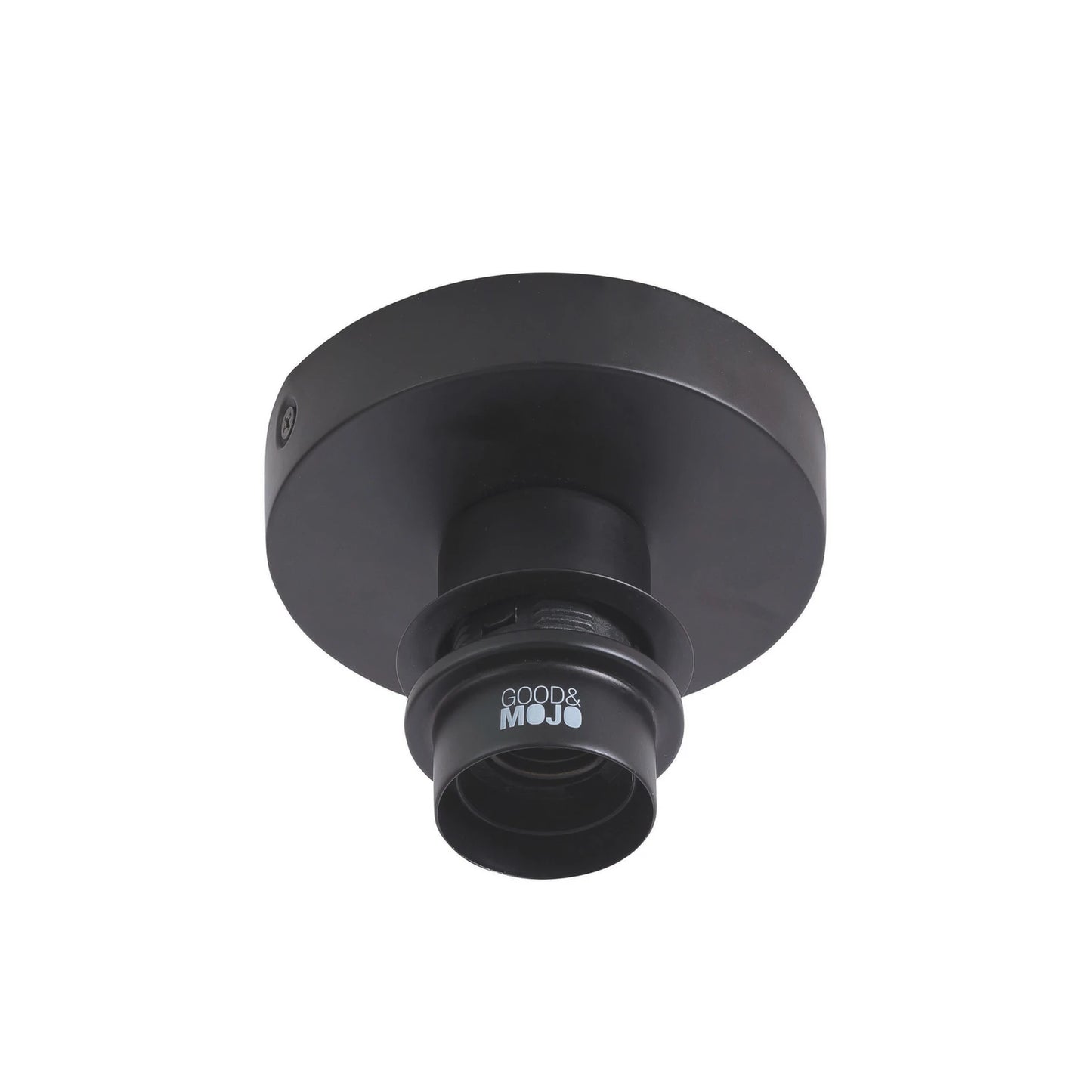 Good & Mojo - Plafondlamp Panama - Ø65 x 20 cm - Raffia - Kleur Naturel - Duurzaam Design - E27 Fitting - Handgemaakt