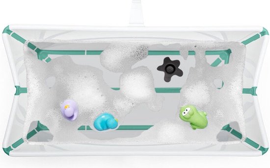 Stokke Flexi Bath Newborn Babybad - Turquoise / Aqua
