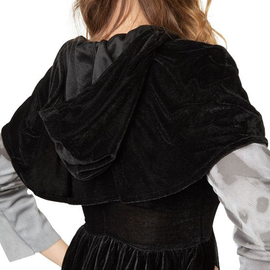 Dressforfun Machtige tovenares XXL - verkleedkleding kostuum halloween verkleden feestkleding carnavalskleding carnaval feestkledij partykleding - 302411