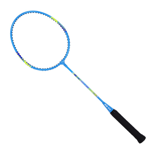 Double Fish JinQue Badmintonracket Set 1308 - 2 Rackets - Lichtgewicht - Duurzaam - Inclusief Tas - Blauw