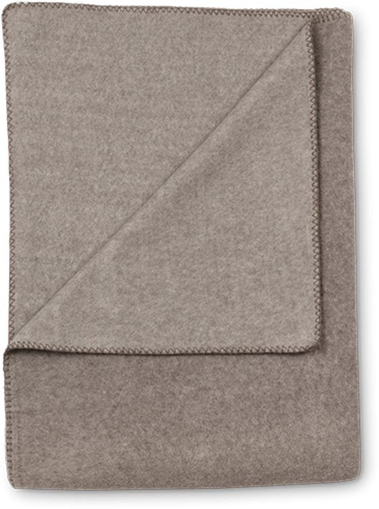 Kayori Sagano Plaid Bamboo - Deken - Plaid 150x220cm - Voor Buiten & Binnen - Donkerbruin