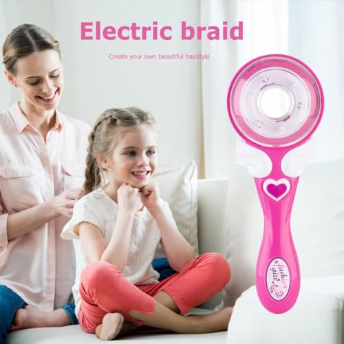 WHIZZBRAID Haarstijlset voor Meisjes - Automatische Haarvlechter en Hair Bedazzler Combo Kit