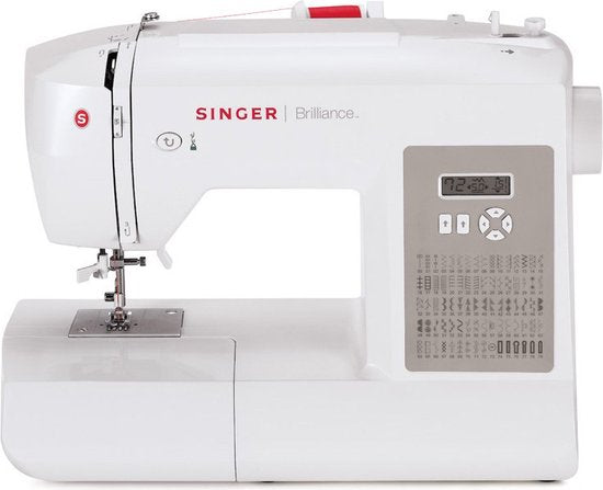 Singer Naaimachine Brilliance F6180 - 80 steekpatronen - Met aanschuiftafel