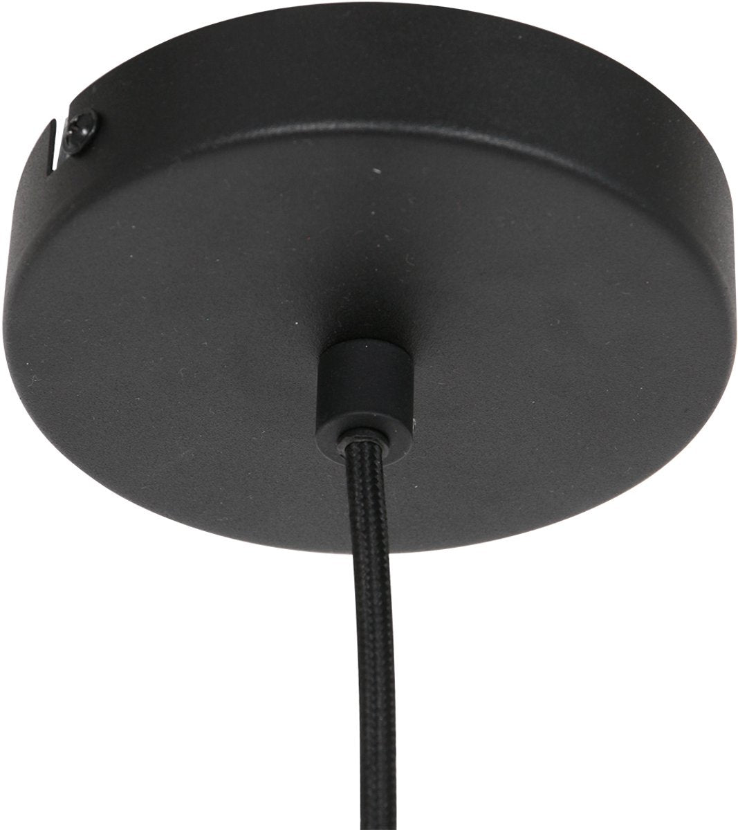 Anne Lighting Hanglamp Flinter – Ø50 cm – Metaal – E27 – Zwart
