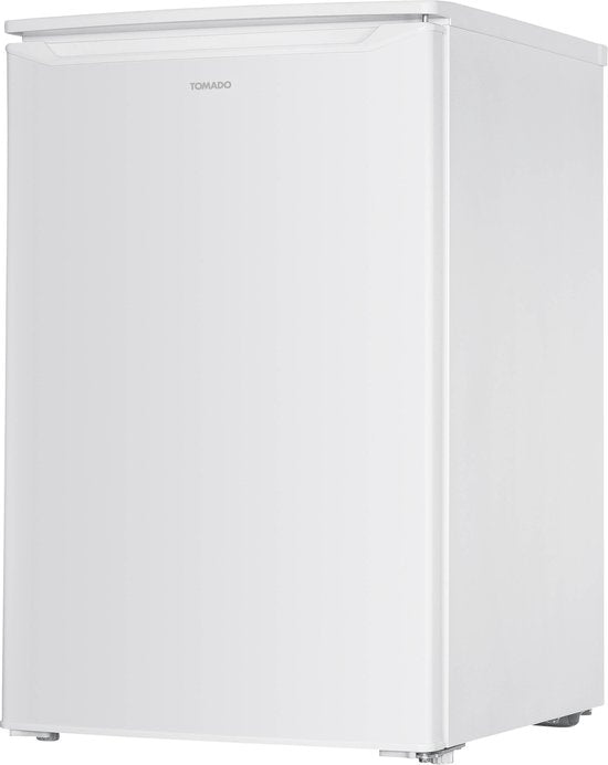 Tomado TRT5501W Tafelmodel koelkast energiezuinig - 109 liter - Met vriesvak - 55 cm breed - Stil: 37 dB - Led-verlichting - Energielabel C - Vrijstaand - Wit