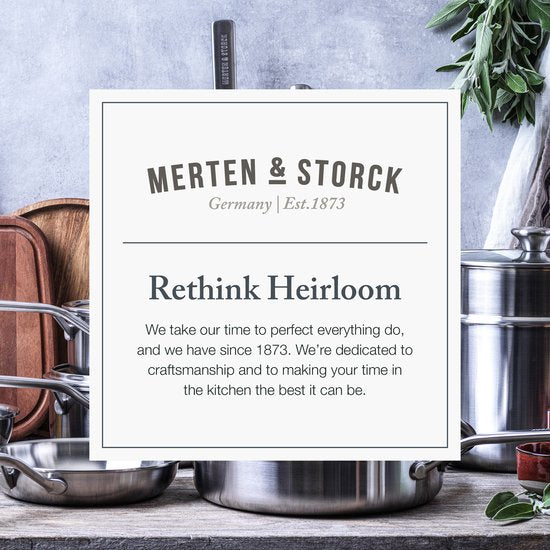 Merten & Storck Pannenset RVS 4-delig