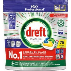 Dreft Vaatwastabs - All in One Platinum Citroen 75x3