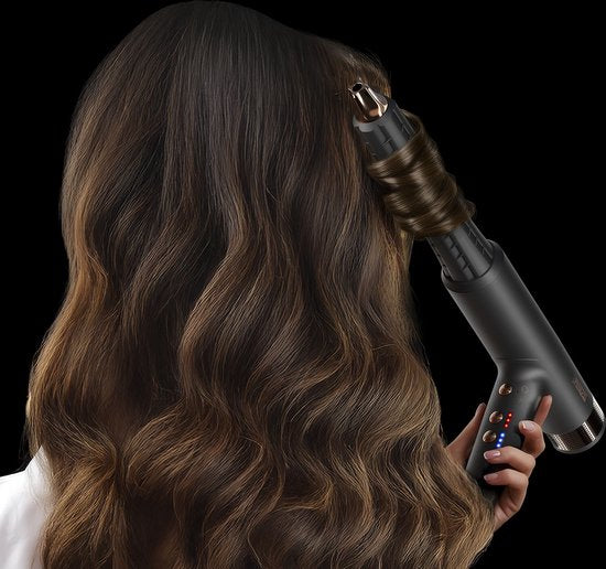 Princess Airstyler Pro 529205 - 7 in 1 - 2000 Watt - 1.8m snoer - BLDC Motor - Luxe Opbergtas - Hitte handschoen - Multi Styler - Hairwrap - Haarstijler - Haardroger - Warmteborstel - Fohnborstel - Krulborstel en Stijlborstel