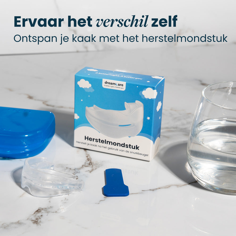 Dreamcare Herstelmondstuk – Ontspannende Kaakreset voor de Ochtend