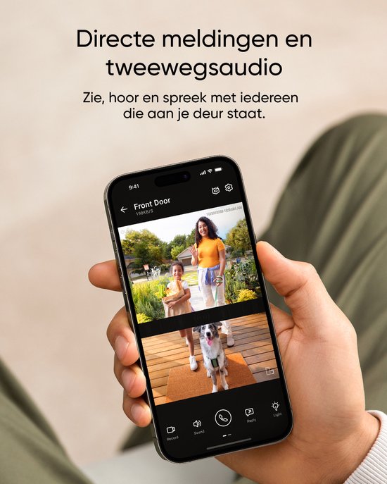 eufy Security E340 Video Deurbel - Video Doorbell - Dual-Cam technologie - 2K Full HD-resolutie - Kleur nachtzicht - AI-pakketdetectie - Geen maandelijkse kosten - Draadloze installatie - Compatibel met Alexa en Google Assistant