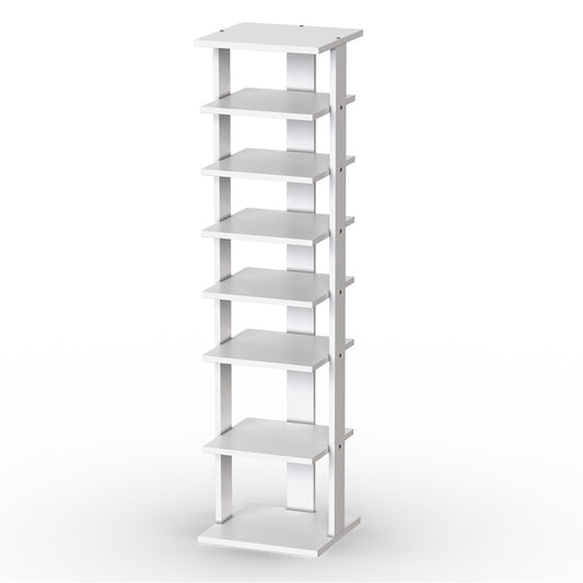 Coast Schoenenrek - 8-Laags - 29 x 26 x 110 cm - Wit