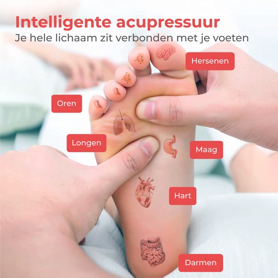 Nuvance - Voetmassage Apparaat met Display - EMS Massage Mat - Stimuleert Bloedsomloop - Massageapparaten - Draadloos - 54 standen - Zwart