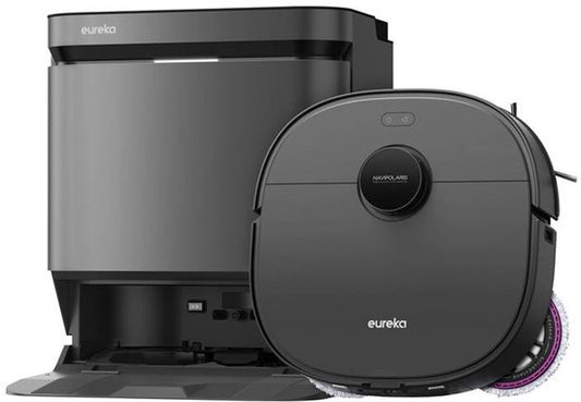Eureka J15 Pro Ultra Black - Robotstofzuiger met dweilfunctie - zelfreinigend - slimme navigatie