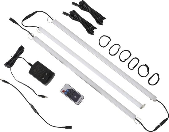 Bo-Camp - Tentverlichting - Slim Tube - 3 LED strip - Dimbaar - 22W