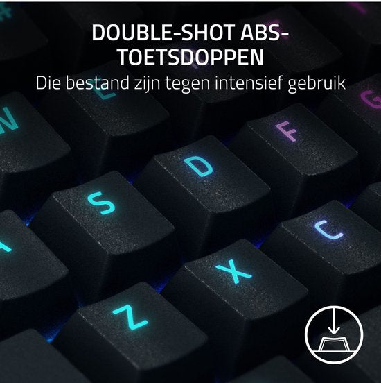 Razer BlackWidow V4 - Mechanisch Gaming Toetsenbord - Yellow Switch - RGB - 6 Macrotoetsen - Qwerty