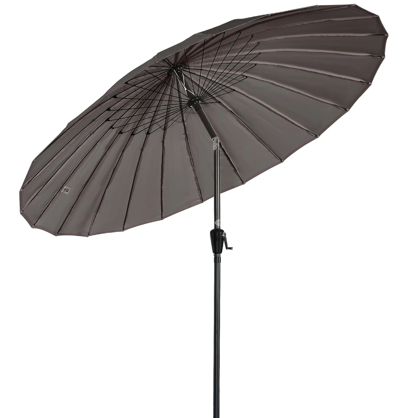 Angel Living 250 cm Kantelbare Tuinparasol Appelgroen – Handslinger, UV-bescherming, Aluminium Frame