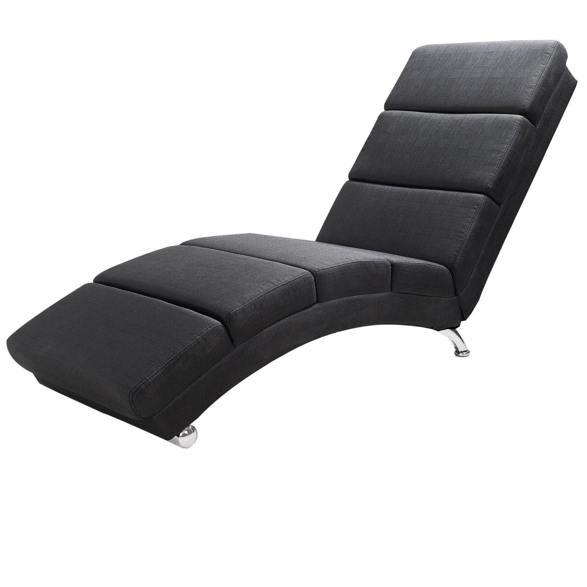 Casaria Relaxfauteuil - Massage en Verwarmingsfunctie Stof - Antraciet