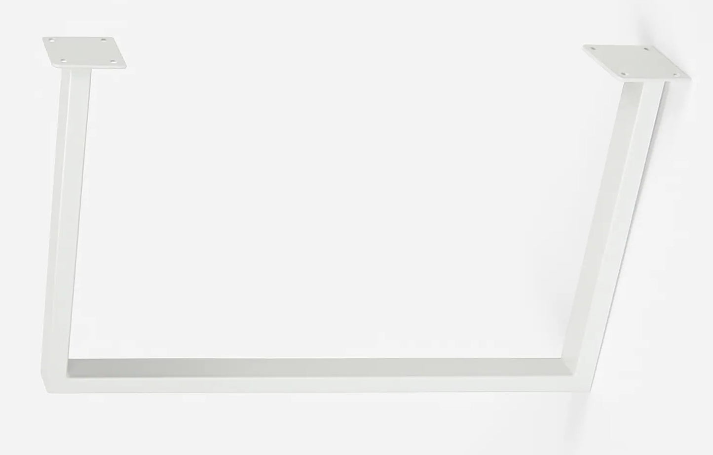 eSituro Wandkapstok Rechthoekig - Wit - 114 x 6 x 30 cm