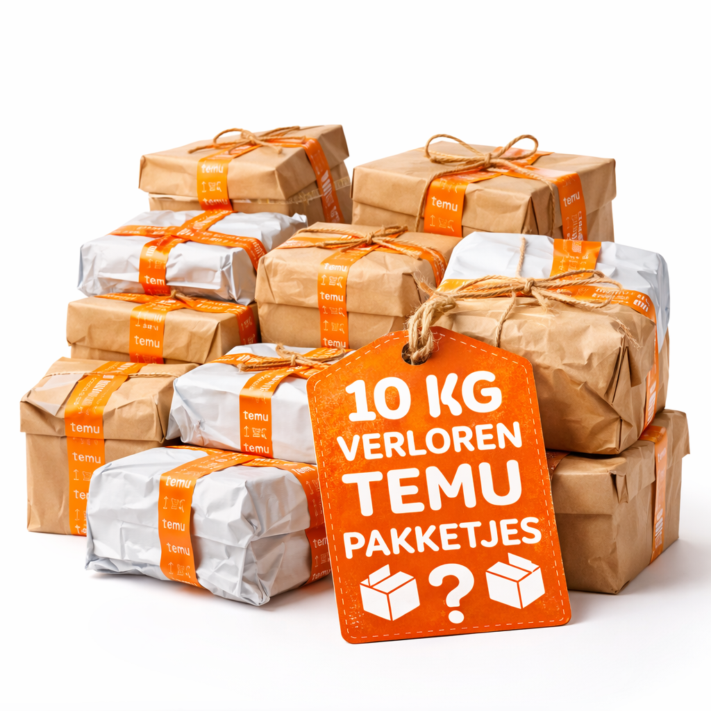 Temu Mystery Box - 10 Kilo - Ongeopende Verloren Temu Pakketjes - Medium tot Large