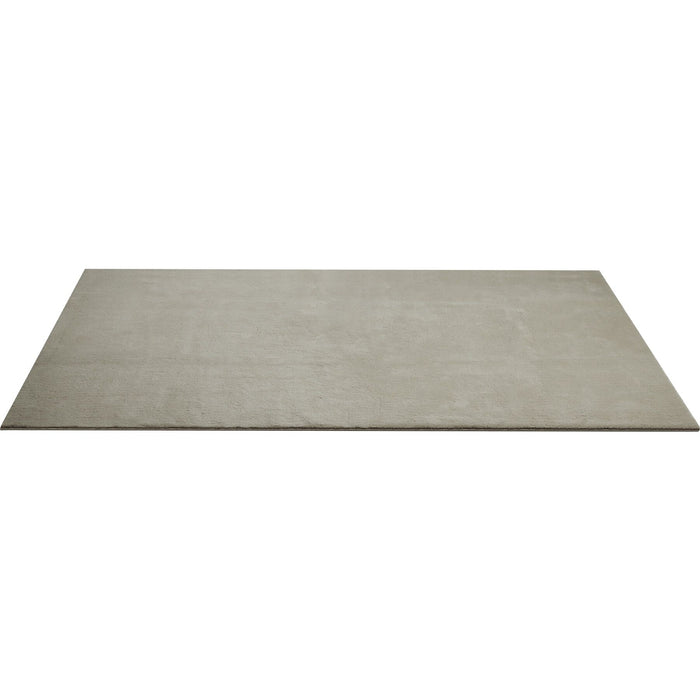 Tectake® Kortpolig vloerkleed Soft Zone 140 x 200 cm - Zandkleur