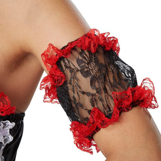 Dressforfun Griezelige geliefde XXL - verkleedkleding kostuum halloween verkleden feestkleding carnavalskleding carnaval feestkledij partykleding - 302019