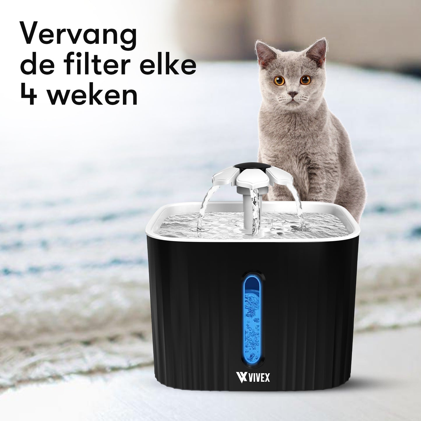 Vivex® Drinkfontein Filters - Kattenfontein Filters - Premium Kwaliteit - 10 Stuks