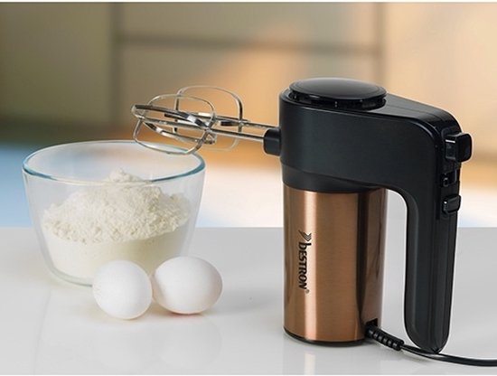 Bestron AHM1000CO Power Handmixer Koper/Zwart