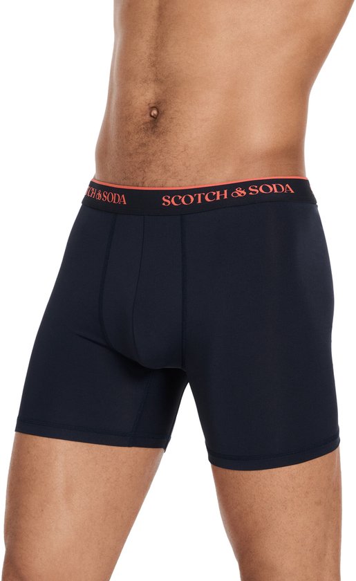 Scotch & Soda Active Stretch Boxershort – Heren – 3-pack – Performance Fit – Multi Maat S