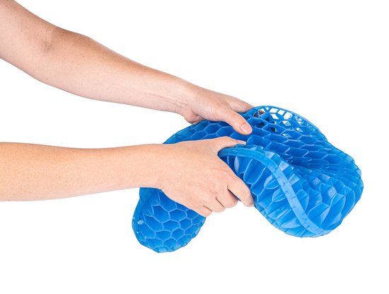 Vivamore Reiskussen - Nekkussen Vliegtuig - Travel Pillow met Verkoelende Gel - Zwart