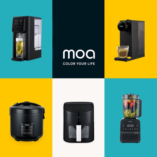 MOA Heetwaterdispense WD01B – Instelbare Temperatuur  – 2600 W – 2 liter – Zwart