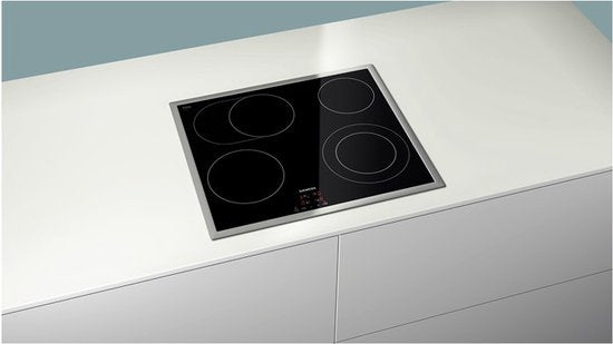 Siemens ET645HN17E - iQ300 - Keramische kookplaat - 60 cm - touchControl - vlaklijst